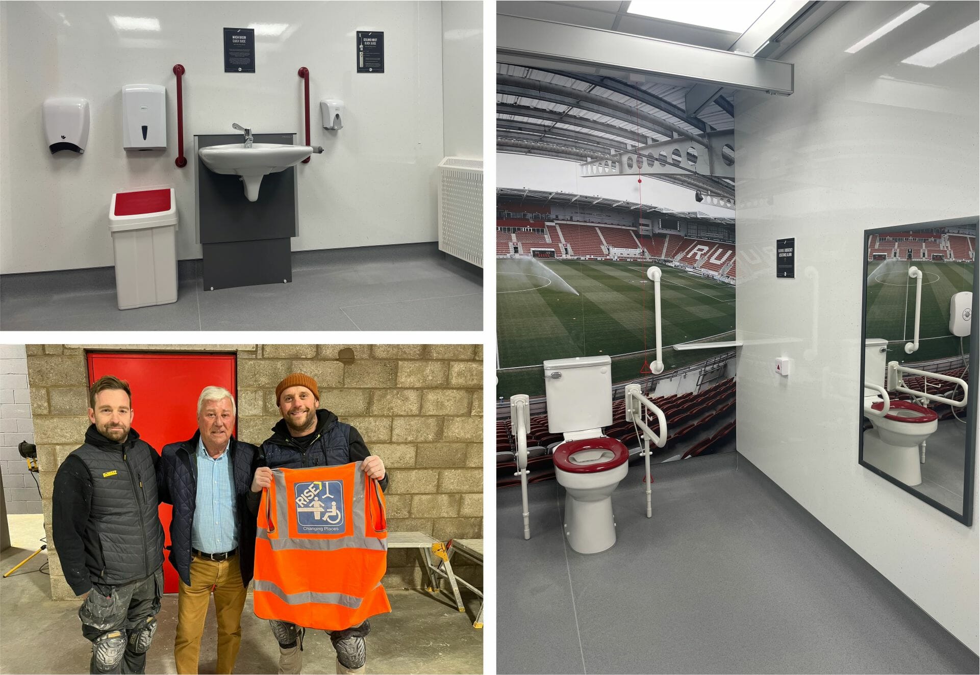 RUFC Changing Places facility