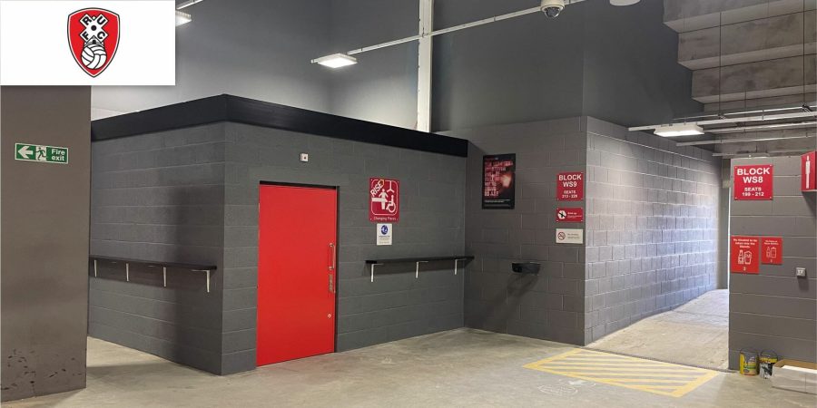 New Changing Places toilet installed at Rotherham United